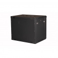 Шкаф 19" телекоммуникационный настенный, 9U 501x600х450 мм, дверь перфорация, черный